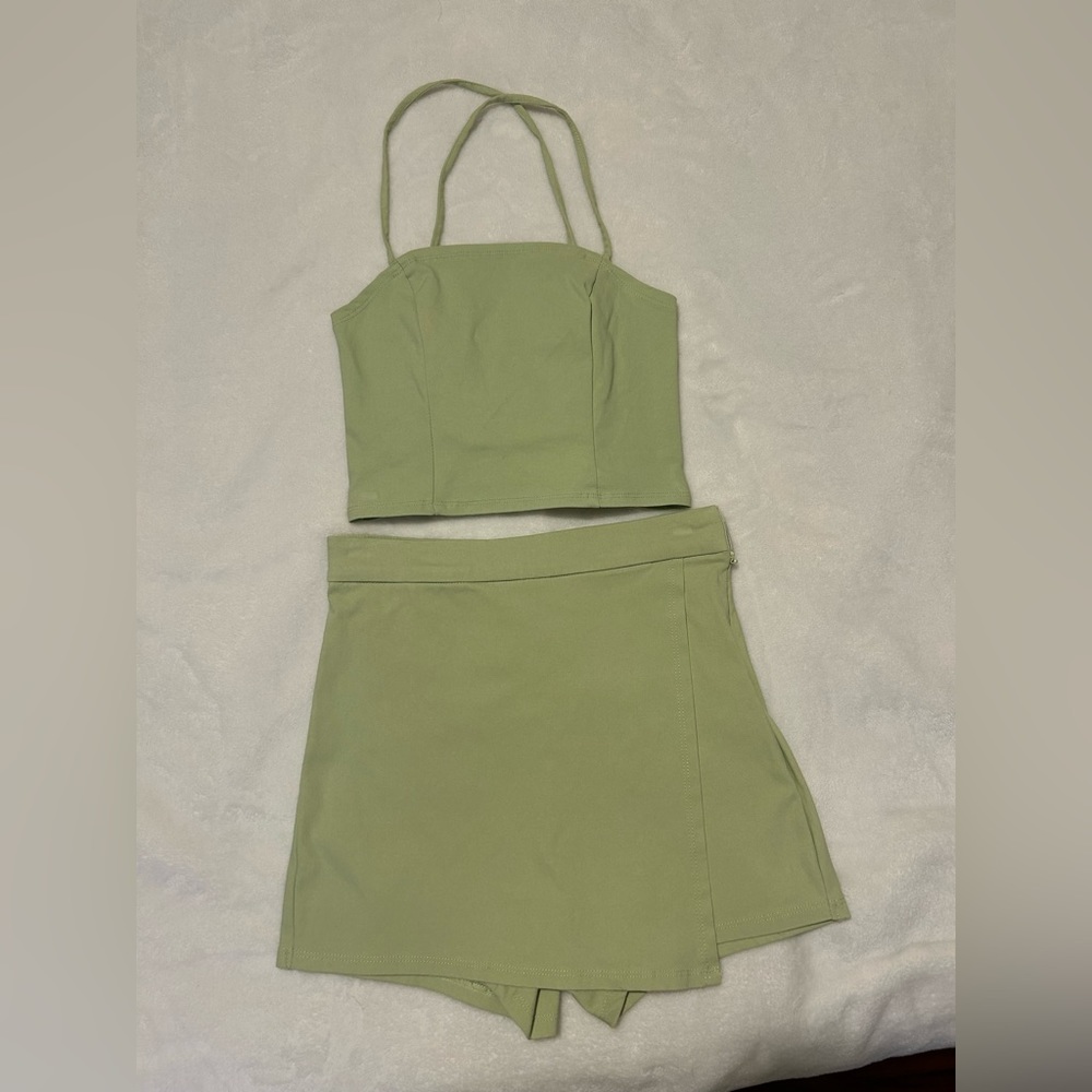 Garage Regina Halter Top and Skort Set